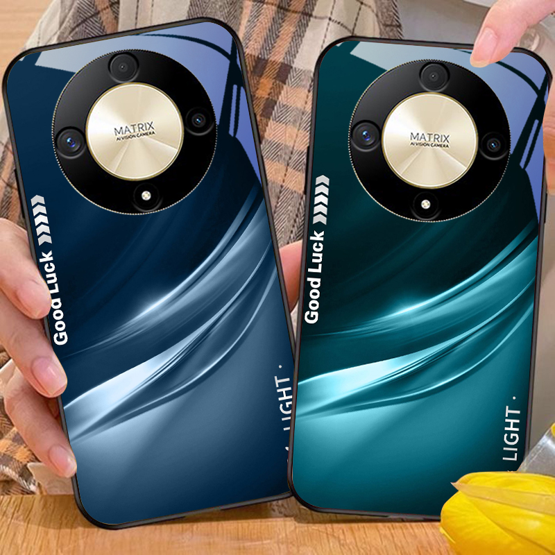 Phone Cases Green - التدرج لينة الأخضر ل الشرف 50