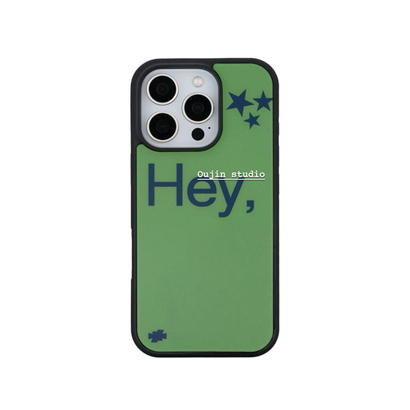Phone Cases Green - جراب هاتف كوري بتصميم خلفية خضراء