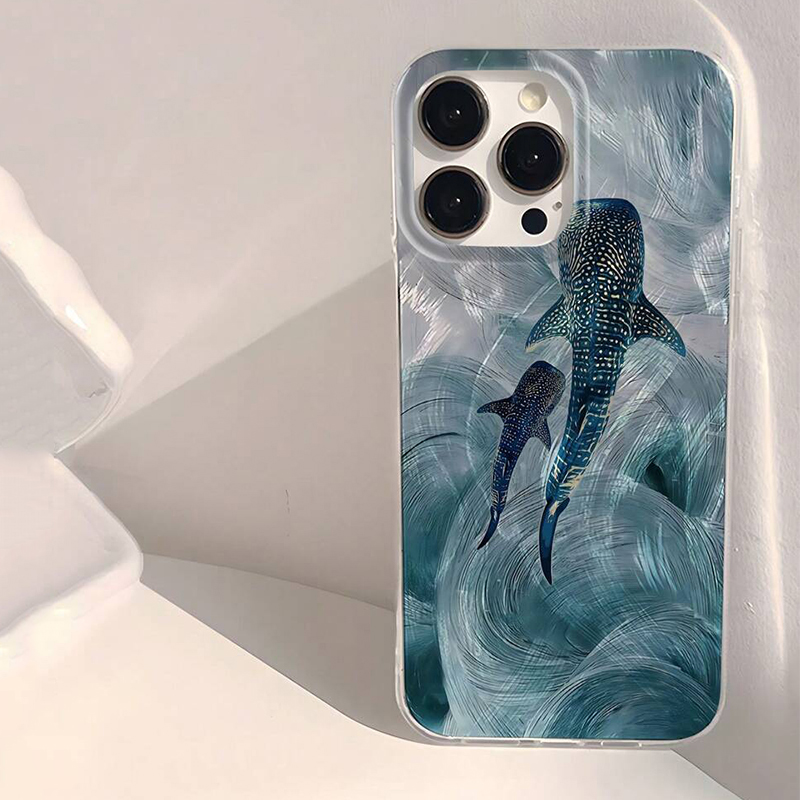 Phone Cases Designer - المحيط القرش الحوت تصميم جراب هاتف