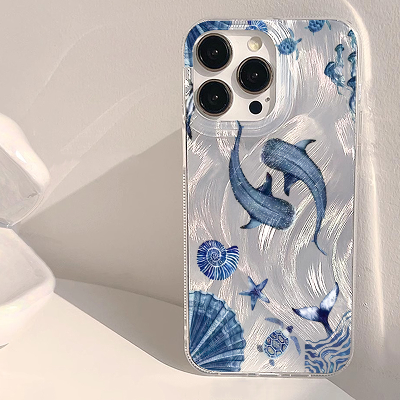Phone Cases Galaxy A16 5G - غطاء هاتف عصري بتصميم حيوانات المحيط