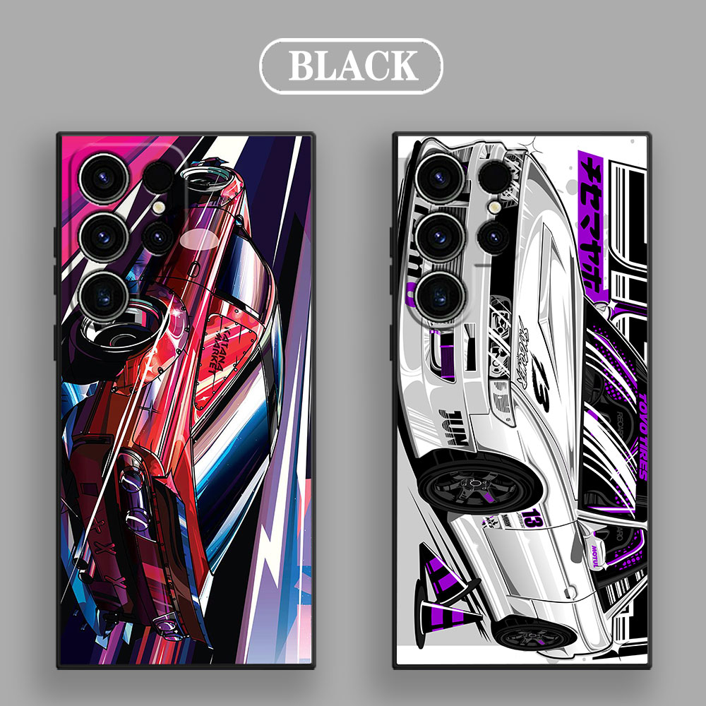 Phone Cases Tokyo - غطاء هاتف ناعم بتصميم سيارة سباق