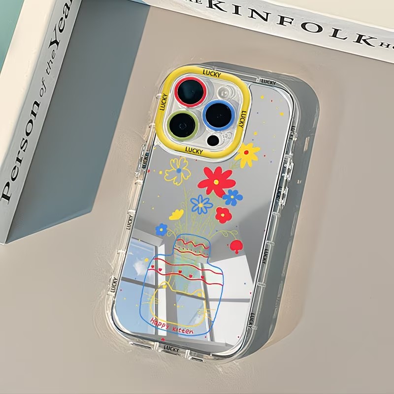 Phone Cases Designer - غطاء هاتف ناعم بتصميم مرآة على