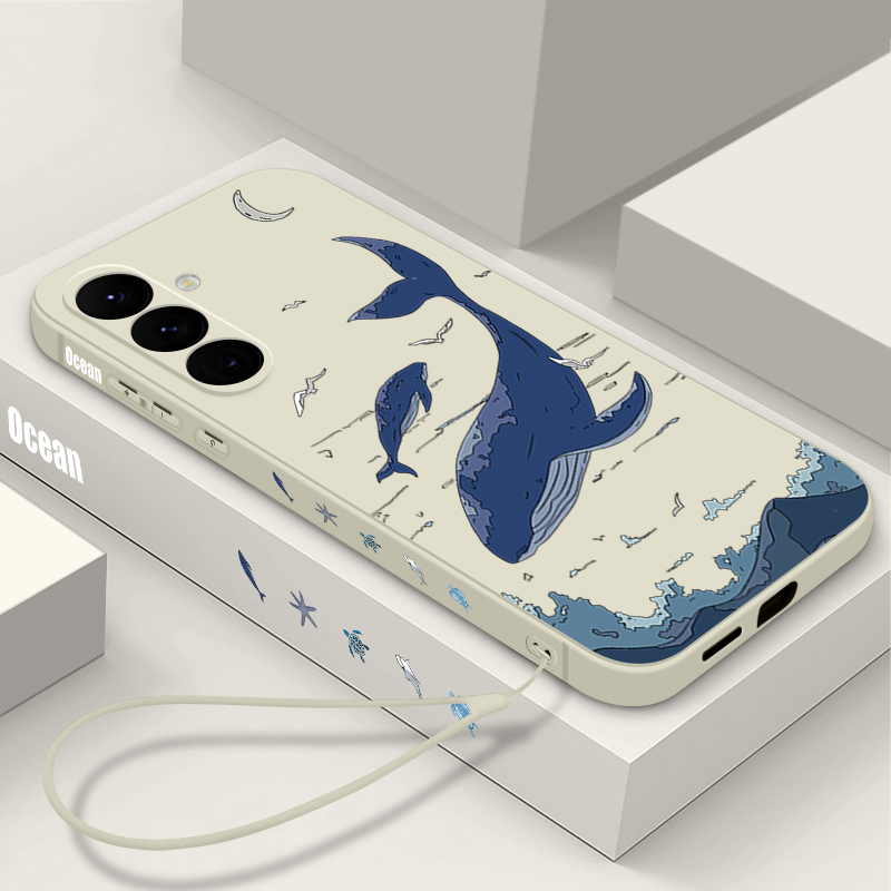 Phone Cases Galaxy A16 5G - جراب هاتف حيتان لهواتف سامسونج جالاكسي