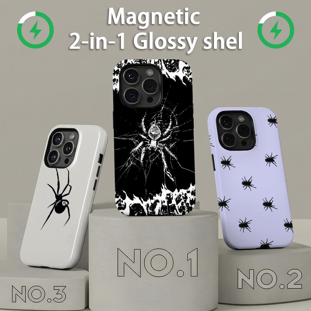 Phone Cases Designer - جراب هاتف بتصميم عنكبوتي على الطراز