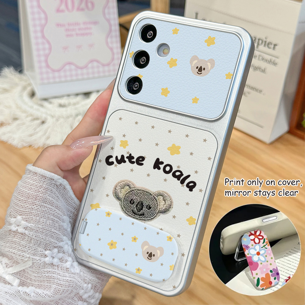Phone Cases Galaxy A16 5G - جراب هاتف جلدي بتصميم كوالا لطيف