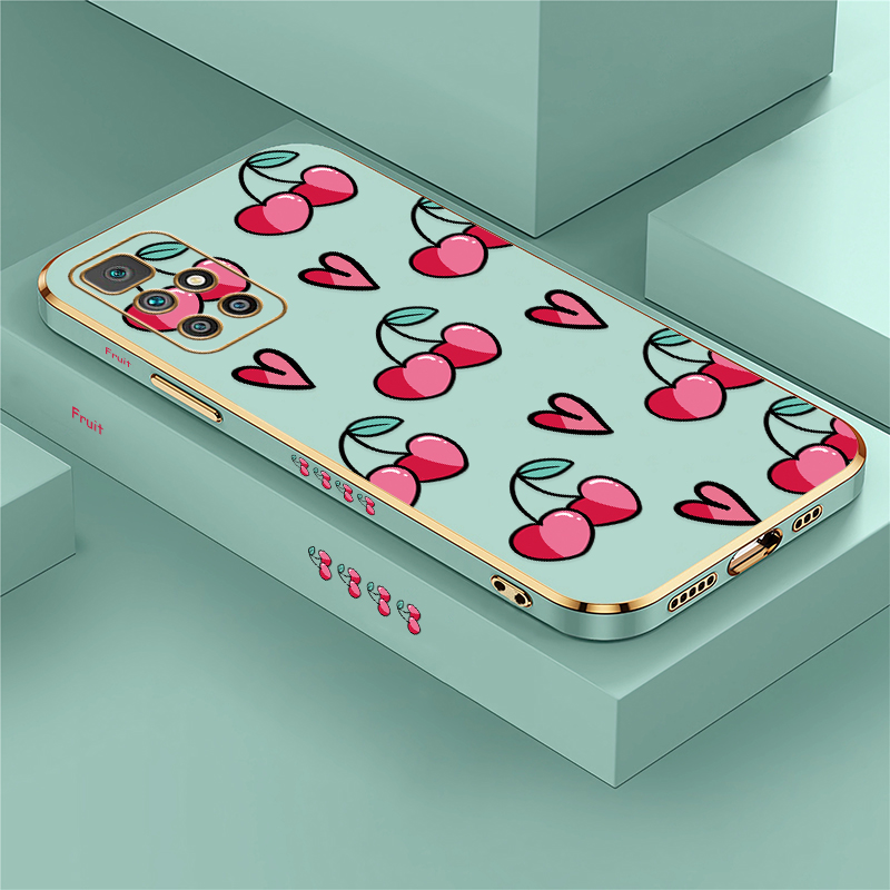 Phone Cases Cherry - غطاء هاتف بطباعة الكرز لهواتف شاومي