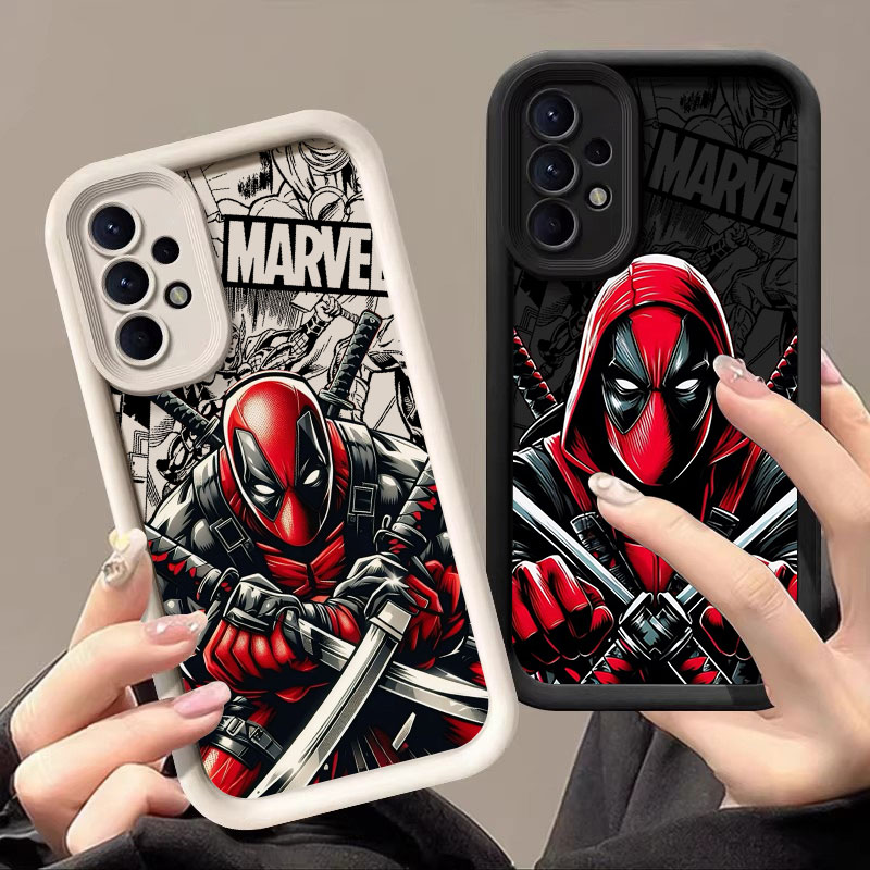 Phone Cases Galaxy A16 5G - جراب سيليكون ناعم بتصميم سيفمان ديدبول