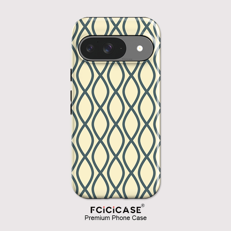 Phone Cases Pixel 10 - غطاء هاتف أنيق بتصميم مخطط من