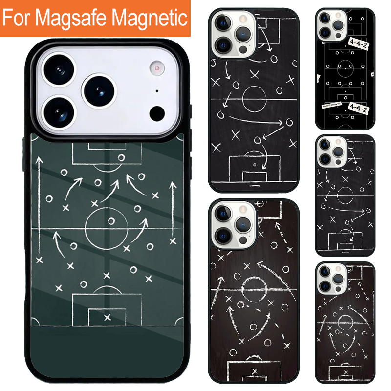 Phone Cases Jersey - غطاء هاتف مغناطيسي بتصميم تكتيكات كرة