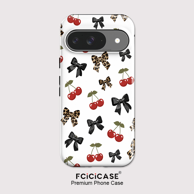Phone Cases Cherry - غطاء هاتف Fcicicase بتصميم عقدة فيونكة