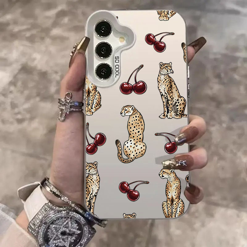 الكرز ليوبارد تصميم الليزر قضي - مراجعة Phone Cases Designer وسعره