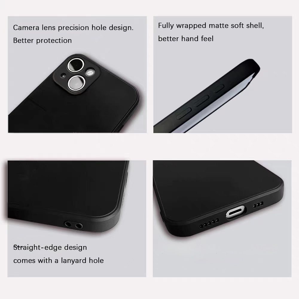 غطاء هاتف ناعم أسود مقاوم للصد - مراجعة Phone Cases Brands وسعره
