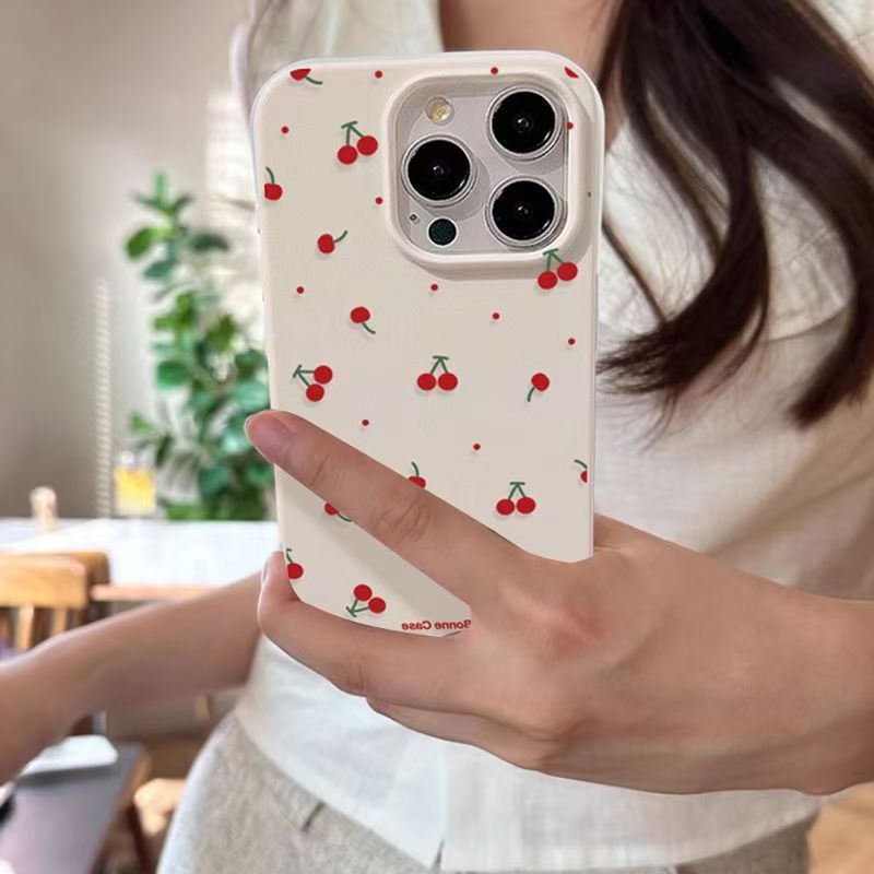 لطيف الكرتون الكرز Lichee نمط  - مراجعة Phone Cases Cherry وسعره