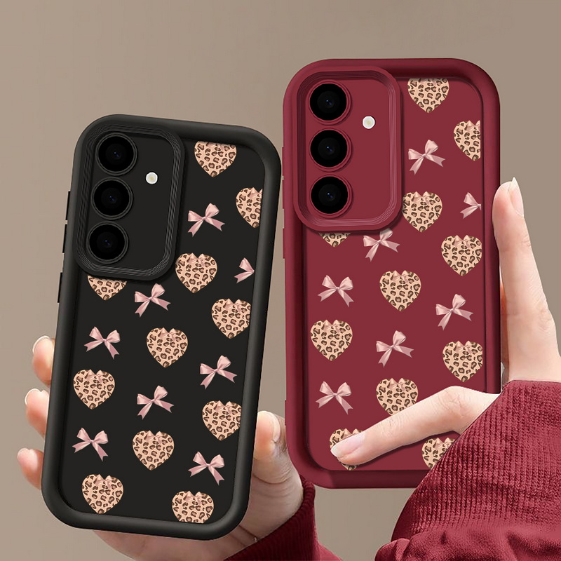 الرجعية ليوبارد طباعة القوس قض - مراجعة Phone Cases Galaxy A16 5G وسعره
