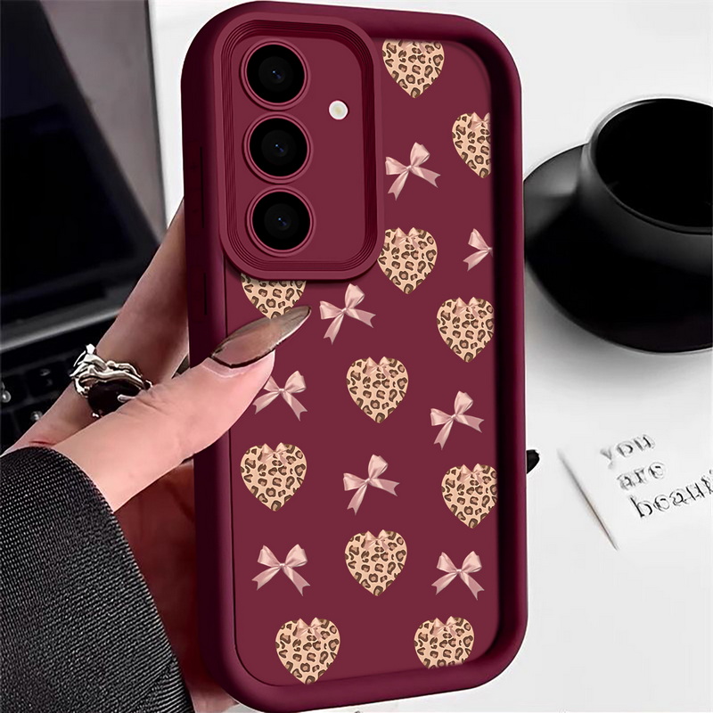 الرجعية ليوبارد طباعة القوس قض - مراجعة Phone Cases Galaxy A16 5G وسعره