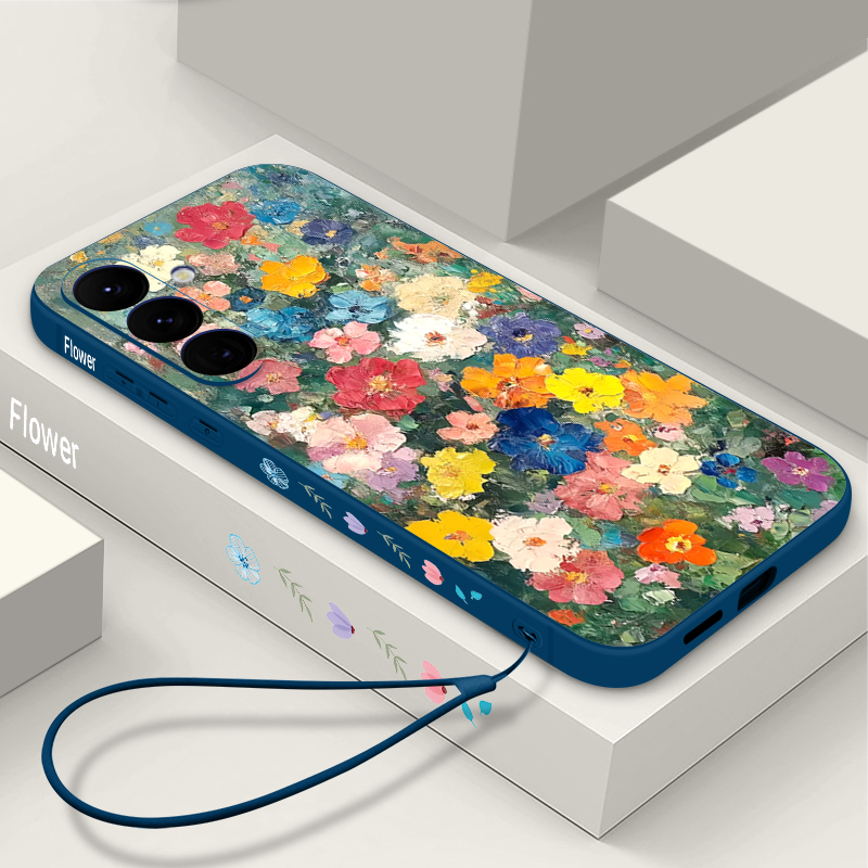 جراب هاتف إبداعي بتصميم زهور م - مراجعة Phone Cases Galaxy A16 5G وسعره