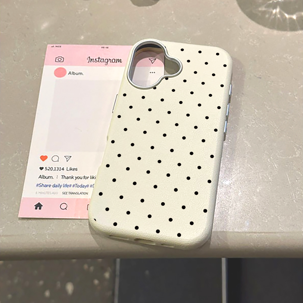 غطاء هاتف كوري أنيق بنقاط البو - مراجعة Phone Cases Korea وسعره