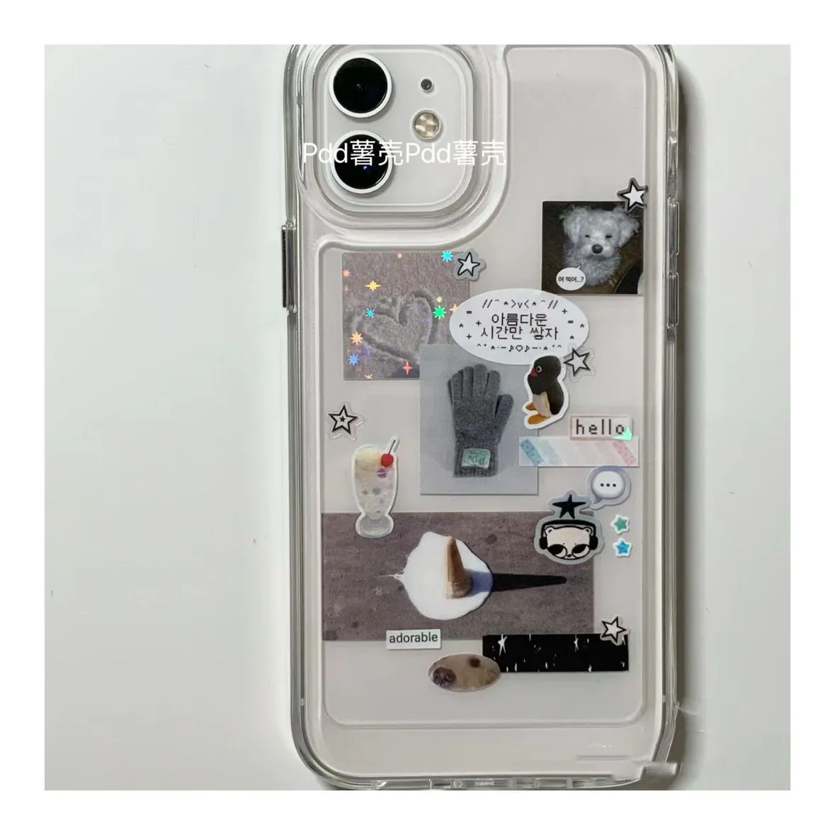 البطريق الكلب الكورية Ins بسيط - مراجعة Phone Cases Korea وسعره