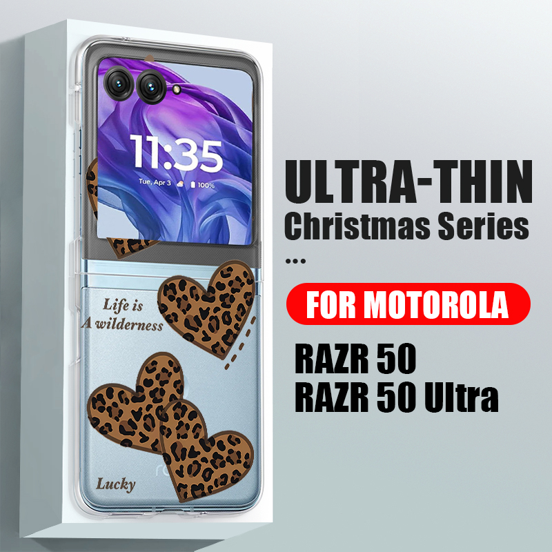 ليوبارد طباعة قلوب نمط واضح جر - مراجعة Phone Cases Motorola وسعره