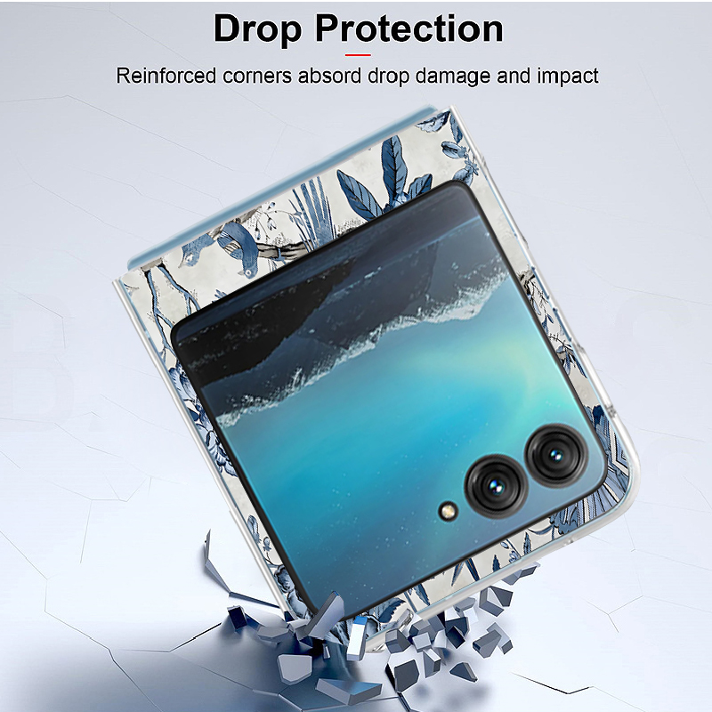 غطاء هاتف بطباعة غابة الزهور ا - مراجعة Phone Cases Motorola وسعره