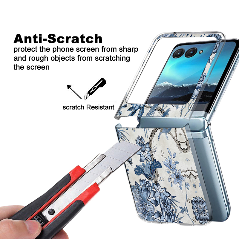 غطاء هاتف بطباعة غابة الزهور ا - مراجعة Phone Cases Motorola وسعره