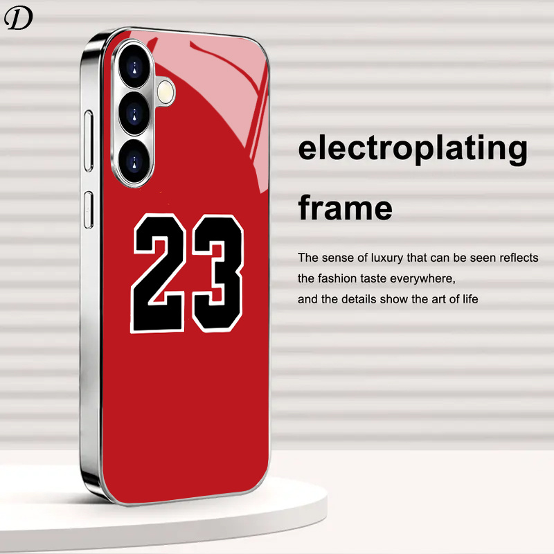 رقم أحمر. غطاء هاتف مطلي بالفض - مراجعة Phone Cases Jersey وسعره