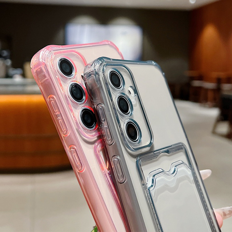 غطاء هاتف شفاف بفتحة للبطاقات  - مراجعة Phone Cases Cherry وسعره