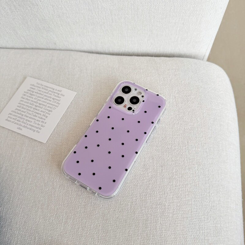 جراب هاتف كوري أبيض وأرجواني ب - مراجعة Phone Cases Korea وسعره