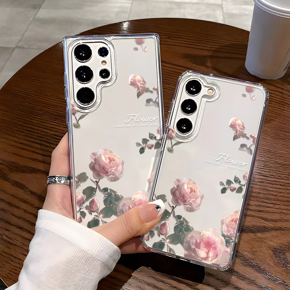 غطاء هاتف مزين بالزهور لسامسون - مراجعة Phone Cases Galaxy A16 5G وسعره