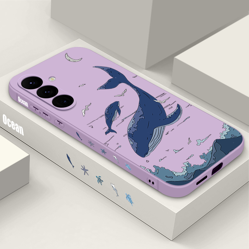 جراب هاتف حيتان لهواتف سامسونج - مراجعة Phone Cases Galaxy A16 5G وسعره