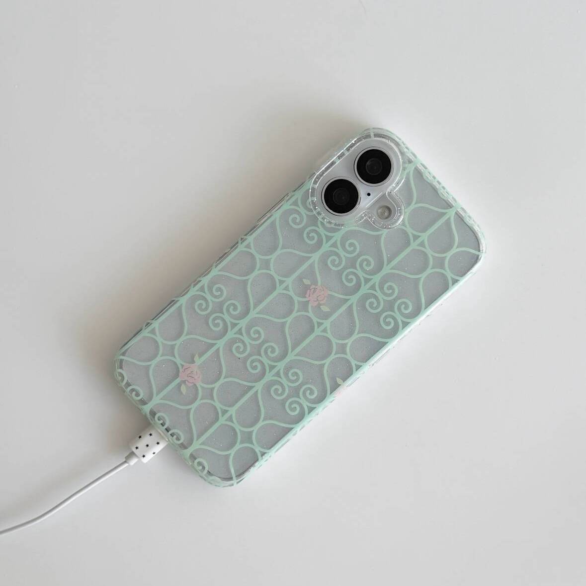 غطاء هاتف شفاف بلون النعناع ال - مراجعة Phone Cases Green وسعره