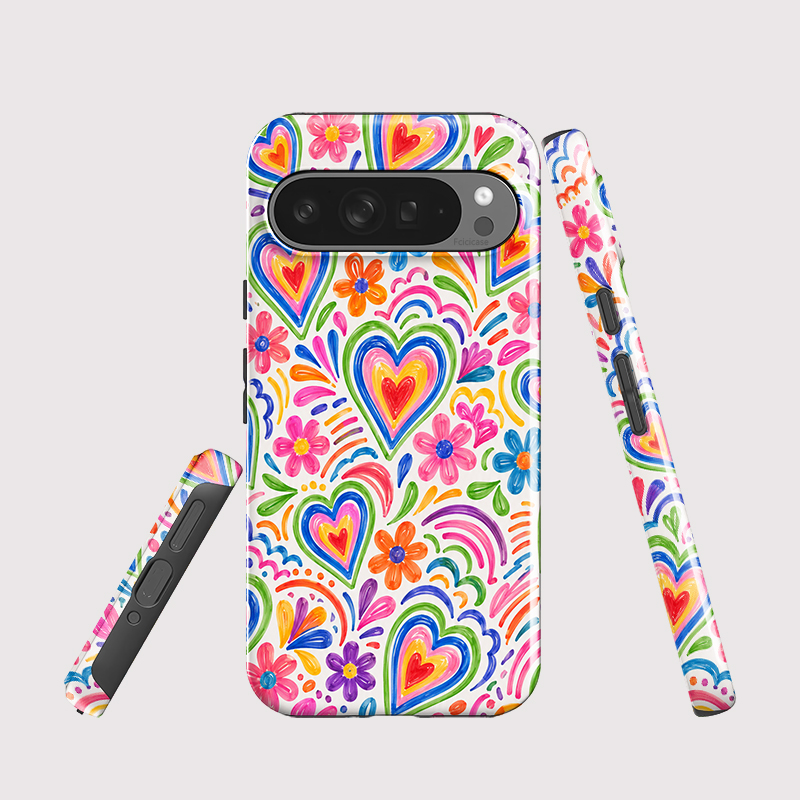 غطاء هاتف Fcicicase بتصميم قلب - مراجعة Phone Cases Pixel 10 وسعره