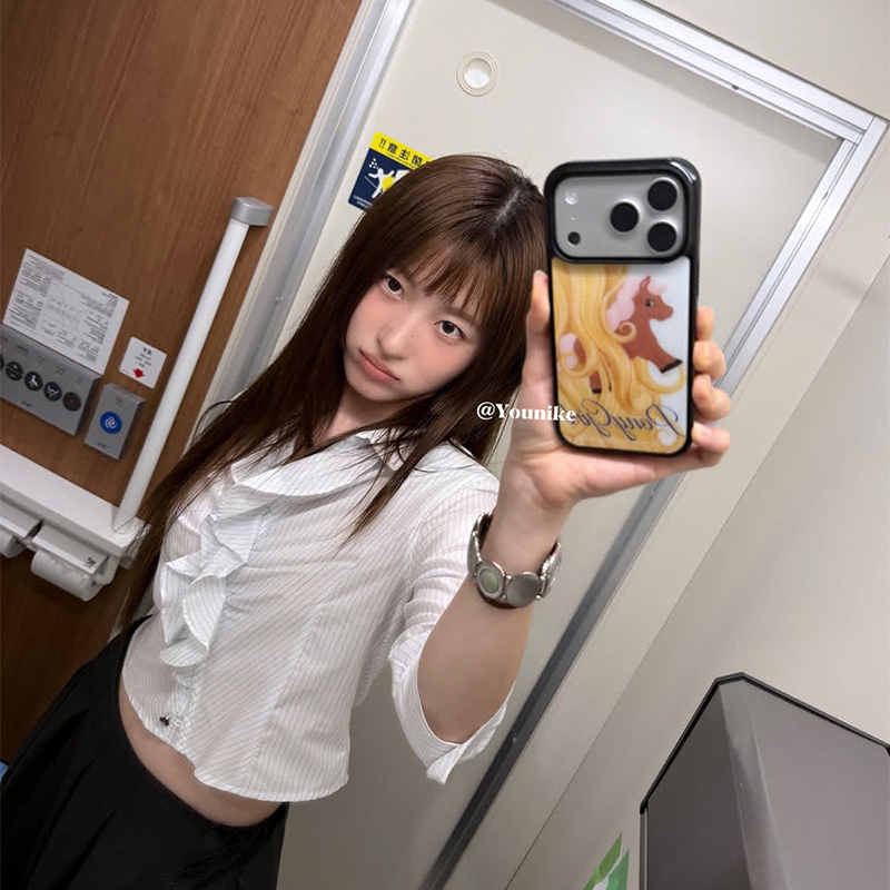 جراب هاتف كوري بتصميم شعر طويل - مراجعة Phone Cases Korea وسعره