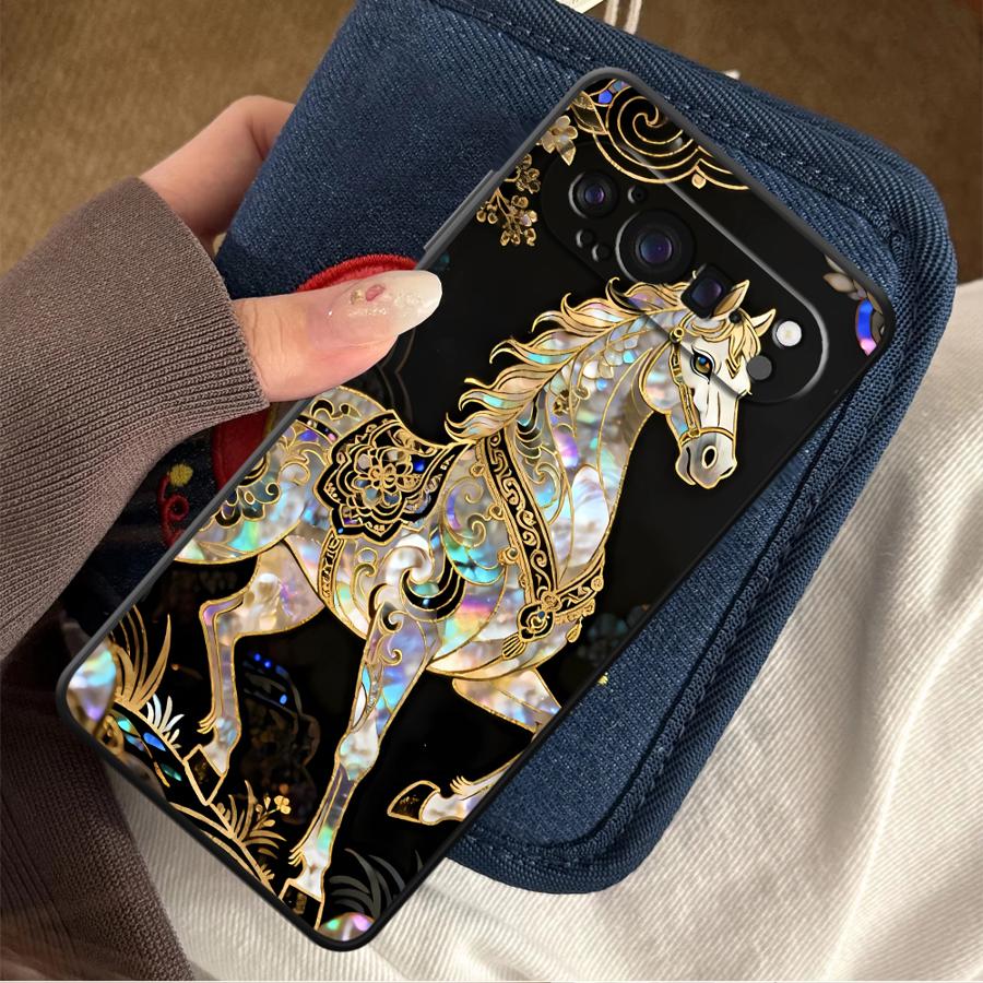 غطاء هاتف Lucky Horse Funda له - مراجعة Phone Cases Pixel 10 وسعره
