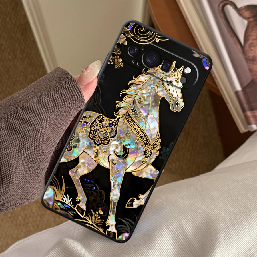 غطاء هاتف Lucky Horse Funda له - مراجعة Phone Cases Pixel 10 وسعره