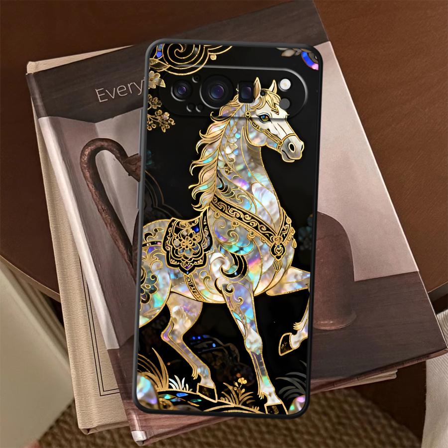 غطاء هاتف Lucky Horse Funda له - مراجعة Phone Cases Pixel 10 وسعره