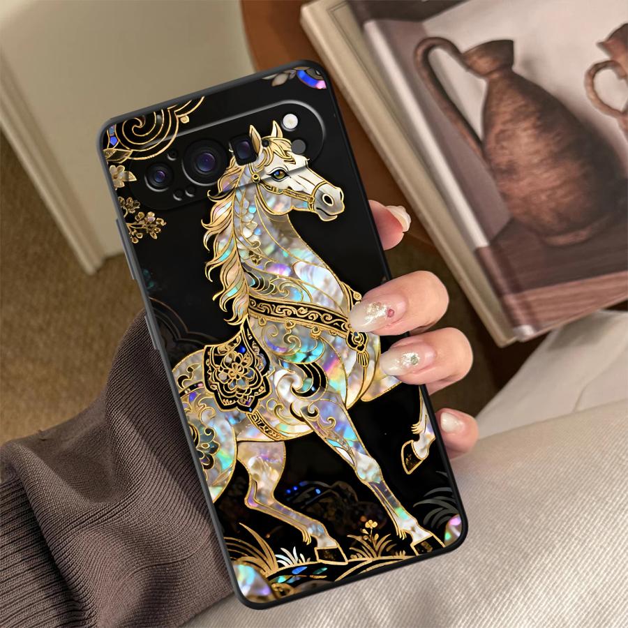 غطاء هاتف Lucky Horse Funda له - مراجعة Phone Cases Pixel 10 وسعره