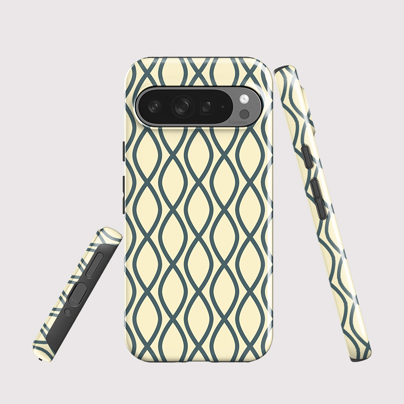 غطاء هاتف أنيق بتصميم مخطط من  - مراجعة Phone Cases Pixel 10 وسعره