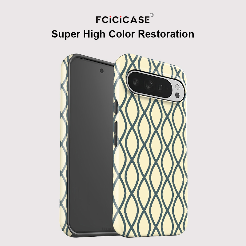 غطاء هاتف أنيق بتصميم مخطط من  - مراجعة Phone Cases Pixel 10 وسعره