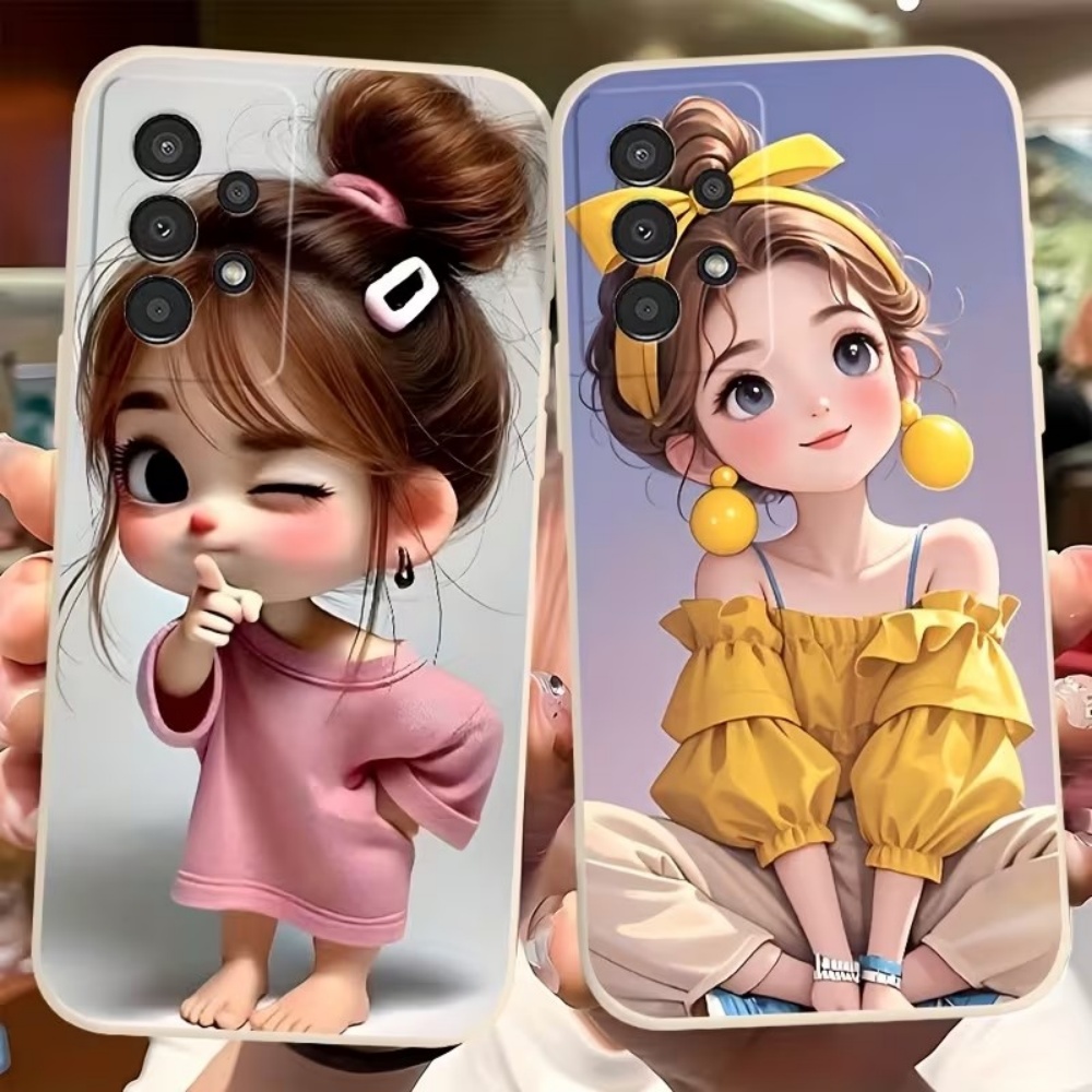 غطاء هاتف بتصميم فتاة كرتونية  - مراجعة Phone Cases Designer وسعره